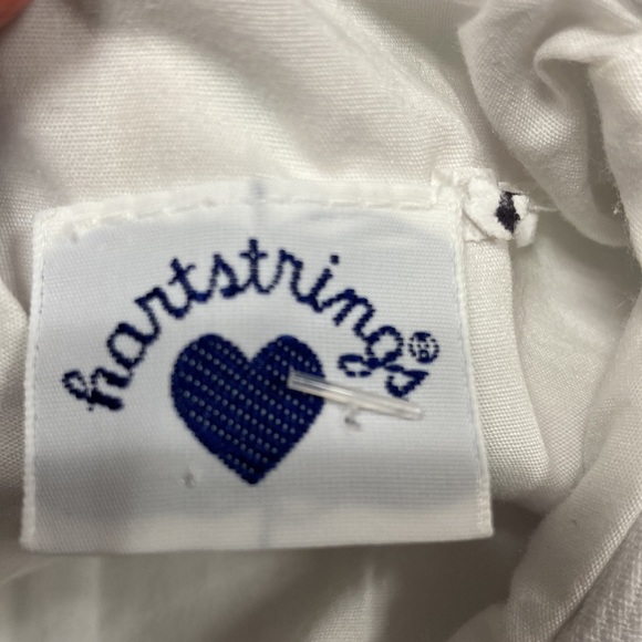 Hartstrings pleated front purple lavender floral sleeveless button back dress 4 - Picture 7 of 7